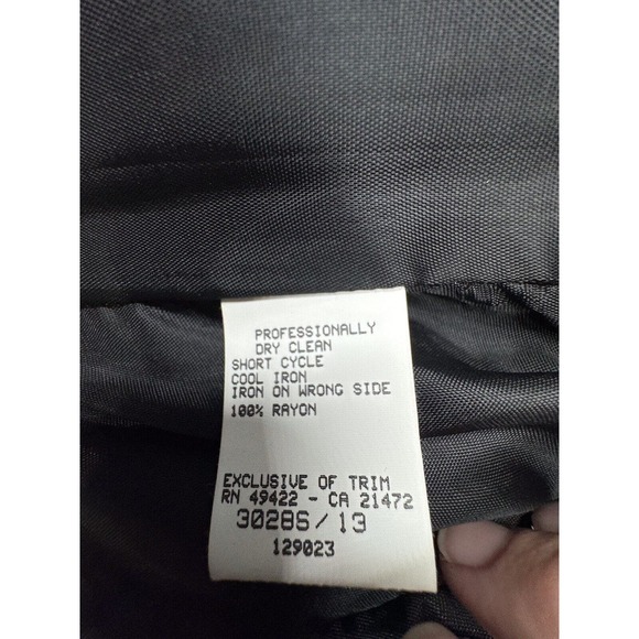 VTG Jessica‎ McClintock Gunne Sax NWT Black Strapless Jeweled Dress Size 7/8 - Picture 10 of 12